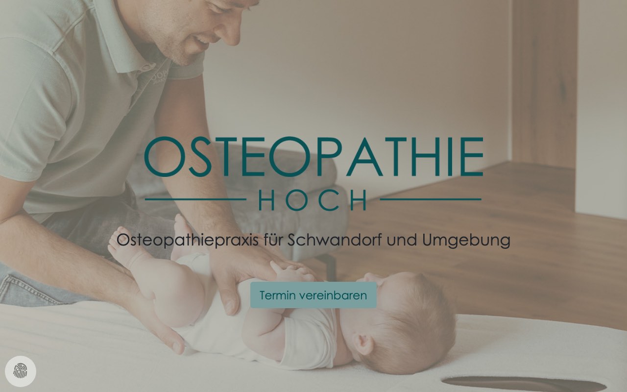 Screenshot osteopathiepraxis-hoch.de — Osteopathiepraxis Matthias Hoch im Landkreis Schwandorf